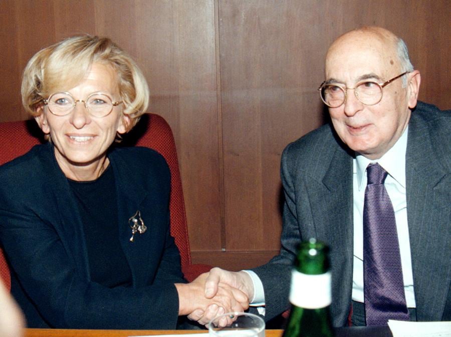 Nel 1999, con  Emma Bonino  (ANSA )