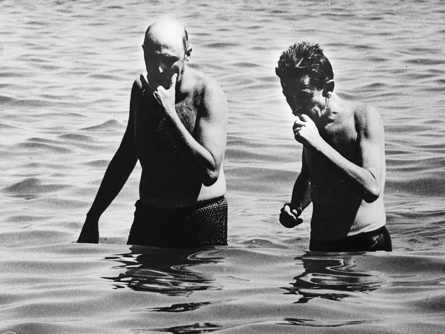 Con Enrico Berlinguer, nel 1978