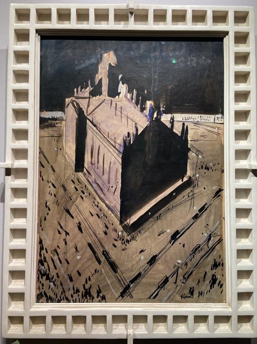 Mario Sironi - Milano, il Duomo (1923) - Pandora Old Master