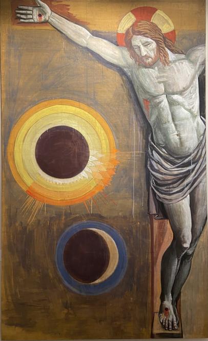 Achille Funi - Crucifix (1962ca) - W Apolloni & Laocoonte Gallery
