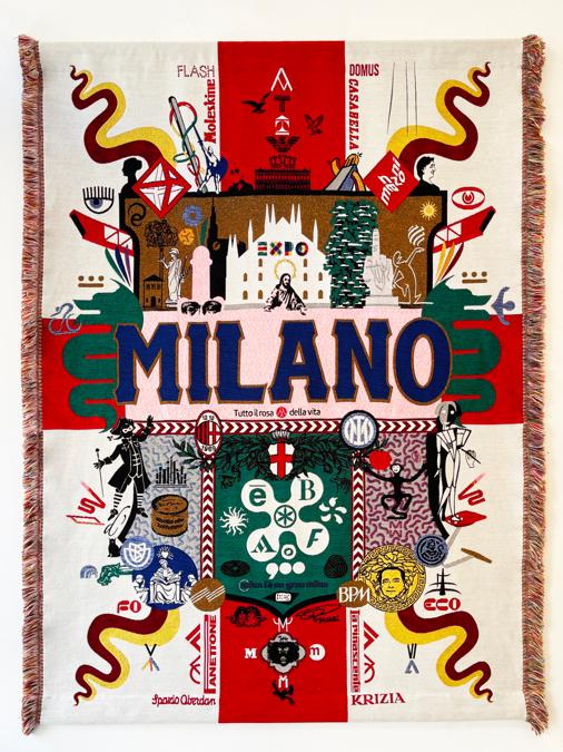 Masterly 2022. 75B Designers, 21st Century Heraldry of Italy. Milano tapestry