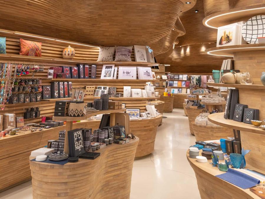 National Museum of Qatar  - Gift shop. (Qatar Tourism)