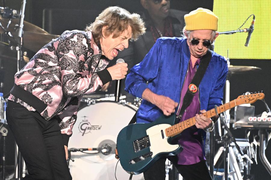 I Rolling Stones - Mick Jagger (a sinistra), e Keith Richards (Ansa/Daniel Dal Zennaro)