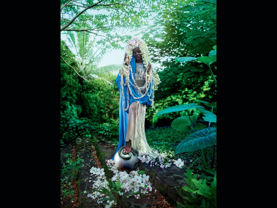 David LaChapelle «Our Lady of the Flowers» - Hawaii 2018 (Fonte: David LaChapelle )