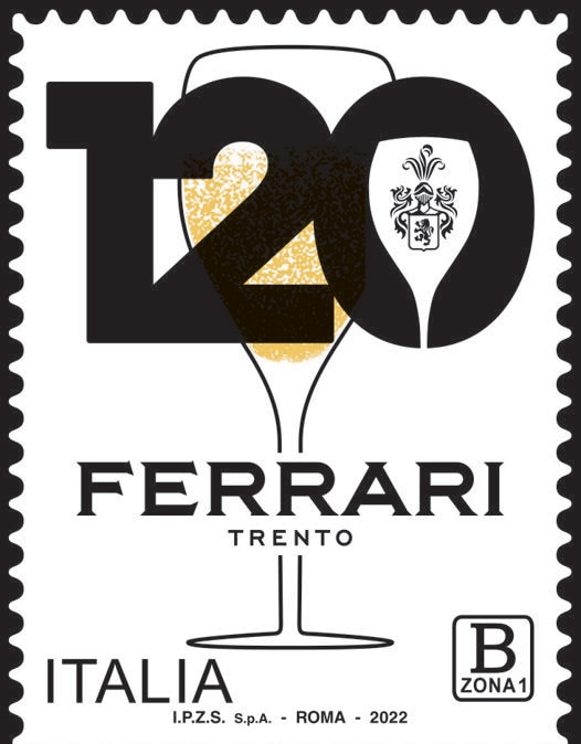 Francobollo 120 anni Ferrari Trento