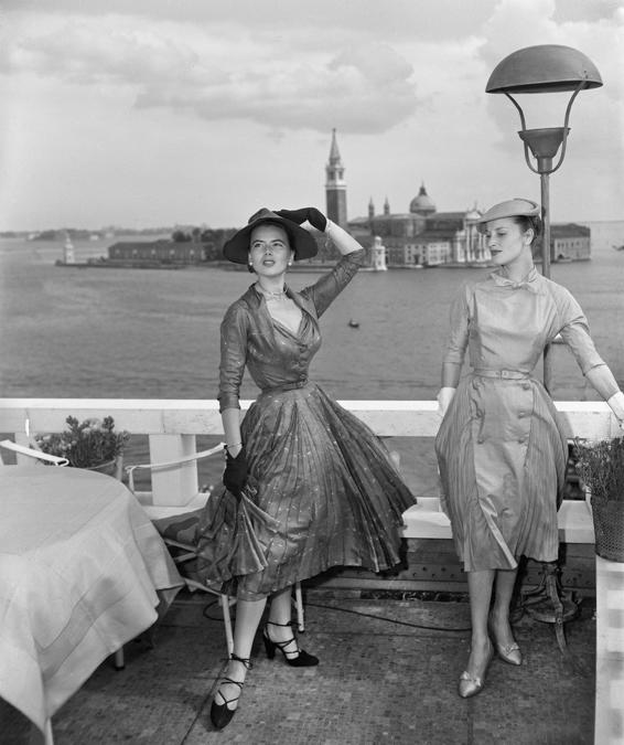 Servizio fotografico per Dior a Venezia - Archivio Cameraphoto Epoche