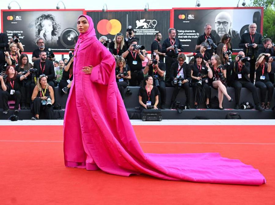 Aya Mohamed in Valentino