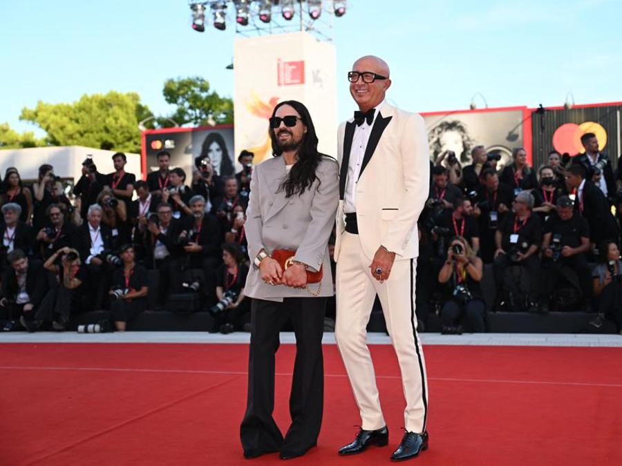 Alessandro Michele e Marco Bizzarri, direttore creativo e ceo di Gucci