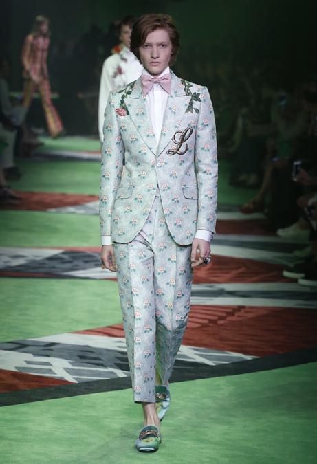 Alessandro Michele for Gucci, SS 2017, Look 13. Courtesy of Gucci