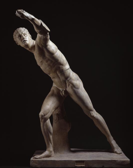 Cast of the Borghese Gladiator, late 19th century., Photo credit: ©Royal Academy of Arts, London; photographer Paul Highnam