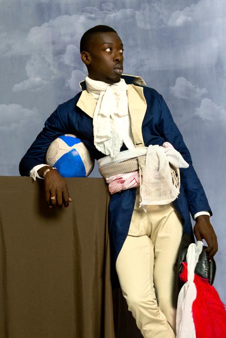 Omar Victor Diop, Jean-Baptiste Belley, 2014, Pigment inkjet print on Harman by Hahnemühle paper, Courtesy MAGNIN-A Gallery, Paris © Omar Victor Diop