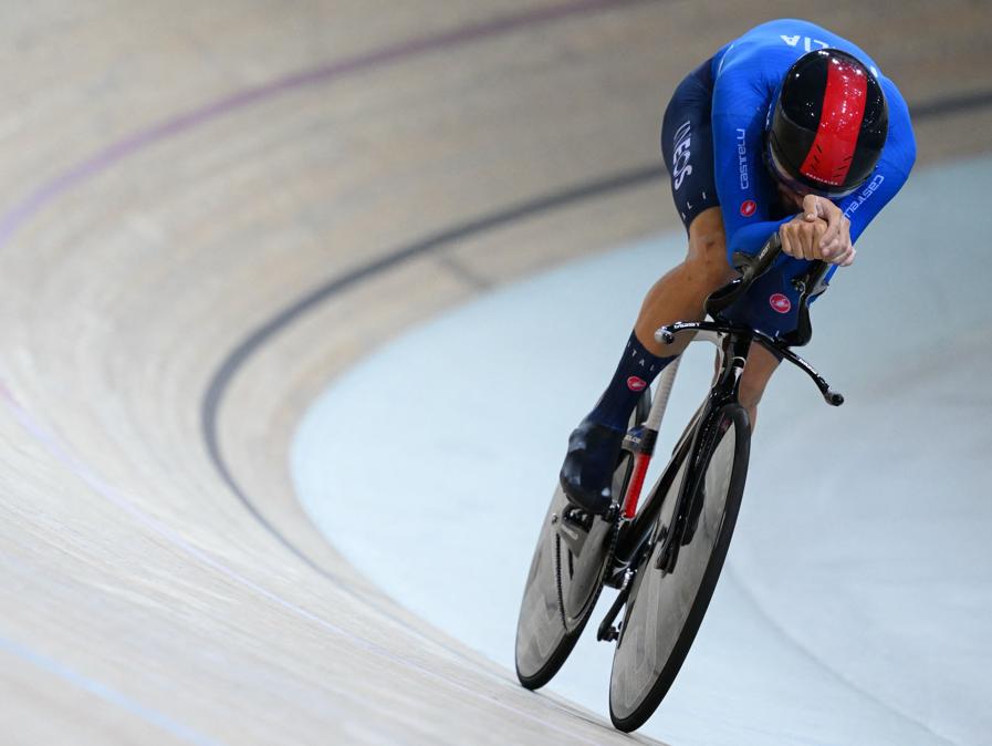 Filippo Ganna (Photo by Thomas SAMSON / AFP)