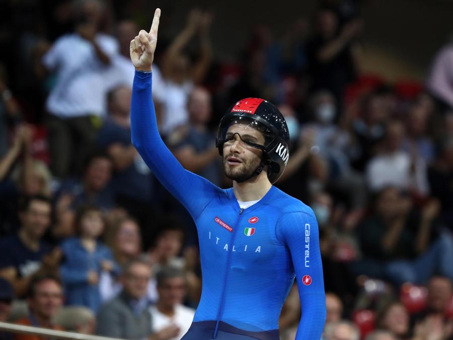 Filippo Ganna (EPA/CHRISTOPHE PETIT TESSON)