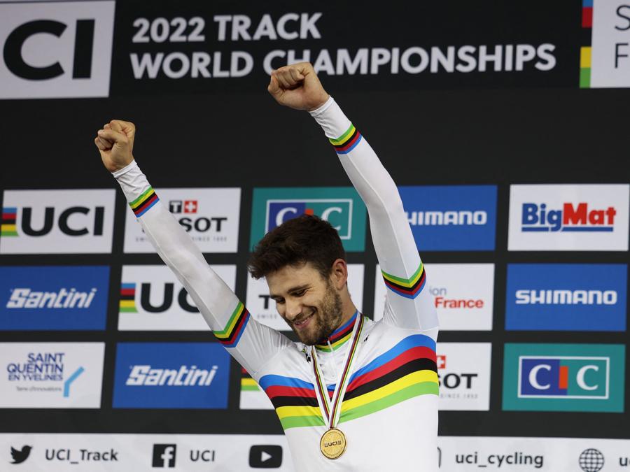 Filippo Ganna (Photo by Thomas SAMSON / AFP)