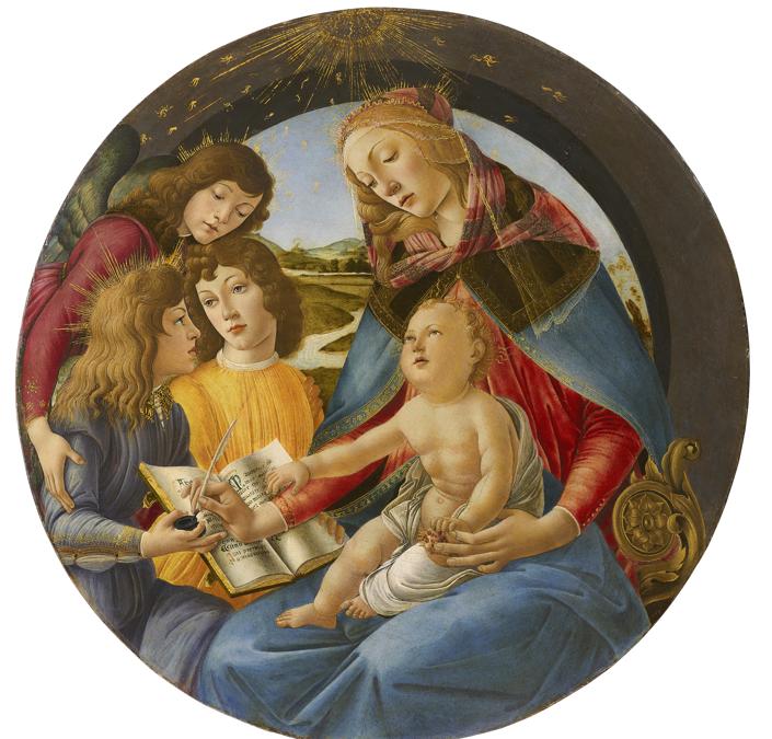ALESSANDRO FILIPEPI, CALLED SANDRO BOTTICELLI, Madonna of the Magnificat | Price Realized: $48,480,000