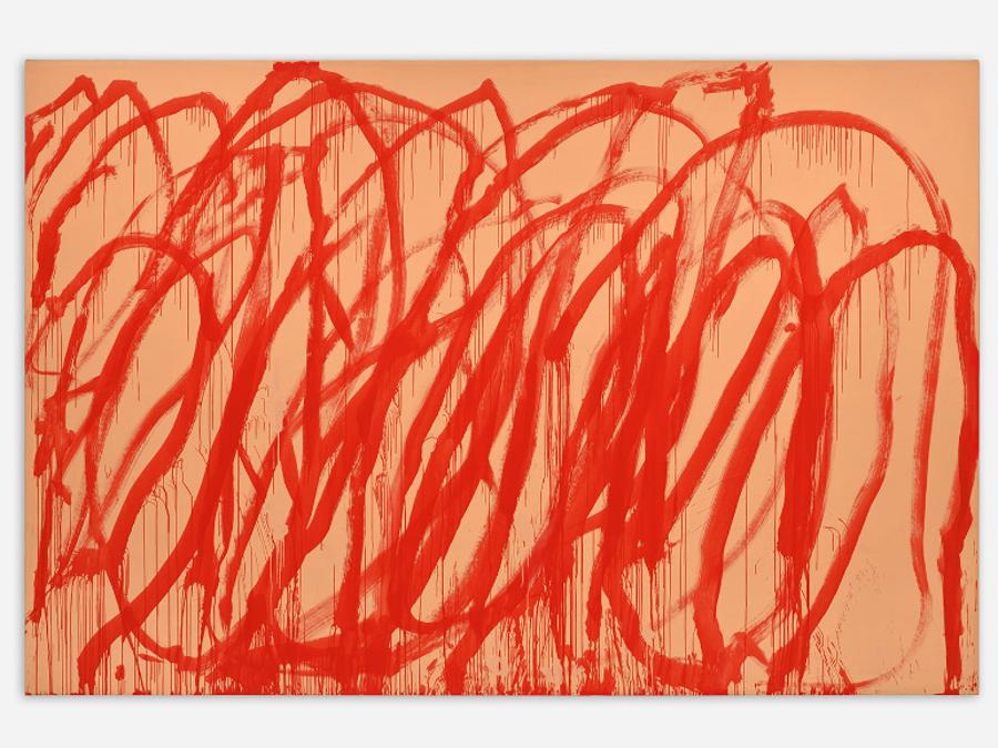 Cy Twombly - Untitled - 2005 - Estimate: $35,000,000 - 45,000,000 / Sold for: $41,640,000 - £35,098,523 - €40,215,496 - 15 November, New York