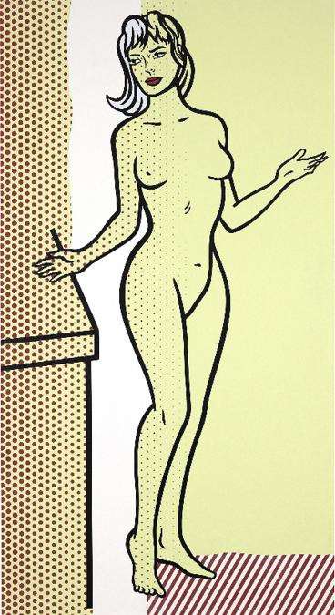 Roy Lichtenstein - Nude - 1997 - Estimate: $8,000,000 - 12,000,000 / Sold for:  $10,267,000 -  £8,280,551 -  €9,778,804 - 18 May, New York