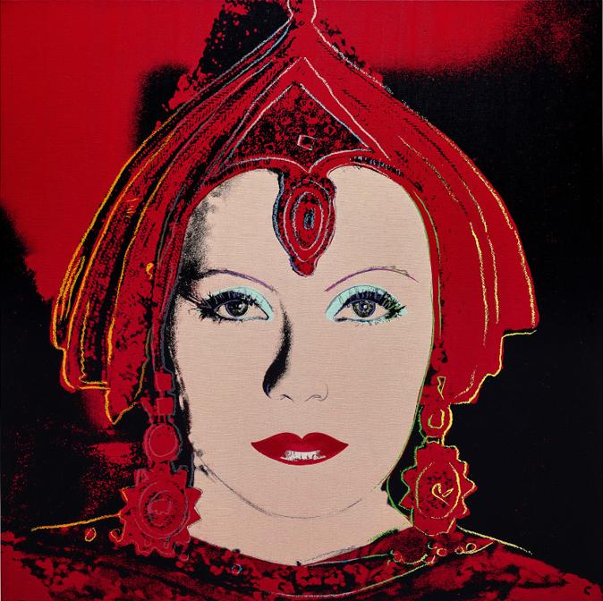 Andy Warhol - The Star (Greta Garbo as Mata Hari) - 1981 - Estimate: $7,000,000 - 10,000,000 / Sold for: $9,580,000 - £7,726,471 - €9,124,471 - 18 May, New York 