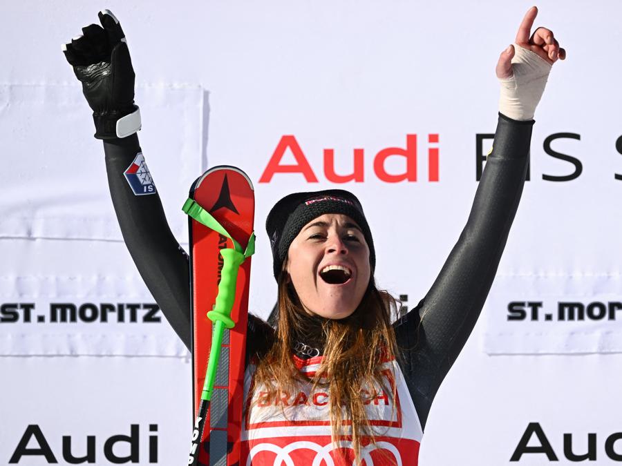 Sofia Goggia  (Photo by Fabrice COFFRINI / AFP)
