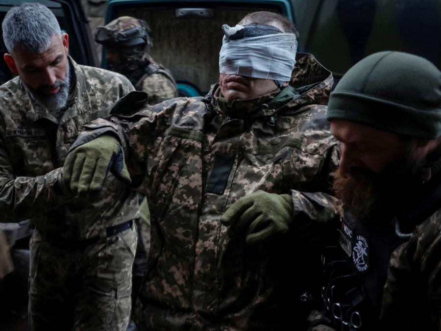 Regione del Donetsk. (Radio Free Europe/Radio Liberty/Serhii Nuzhnenko via REUTERS)