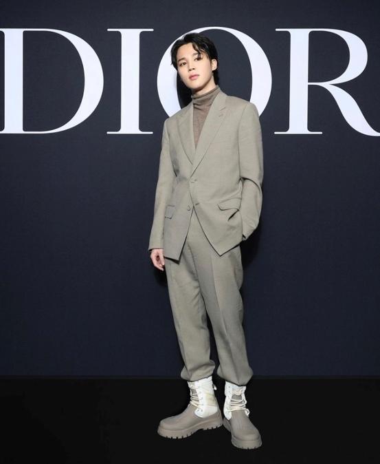 Jimin, Dior fashion show uomo, Parigi