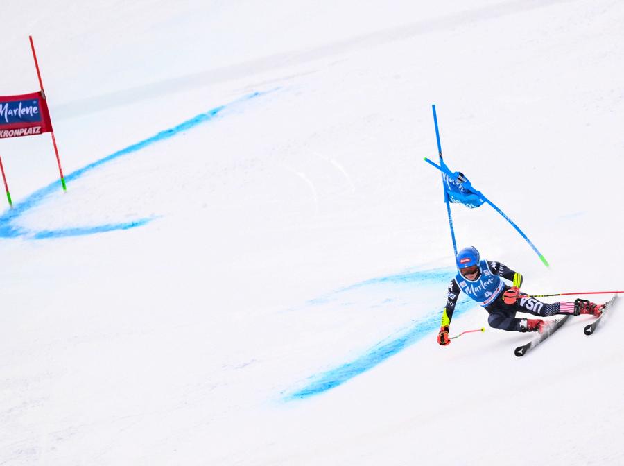 Mikaela Shiffrin (Photo by Marco BERTORELLO / AFP)