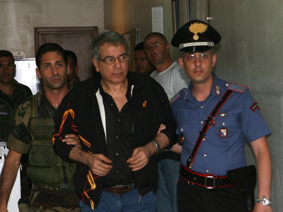 Giuseppe Bellocco, arrestato il 16 luglio 2007 a Mileto (VV) dopo 20 anni di latitanza, esponente di spicco della ‘ndrangheta