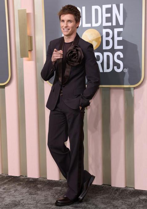 Eddie Redmayne in Valentino