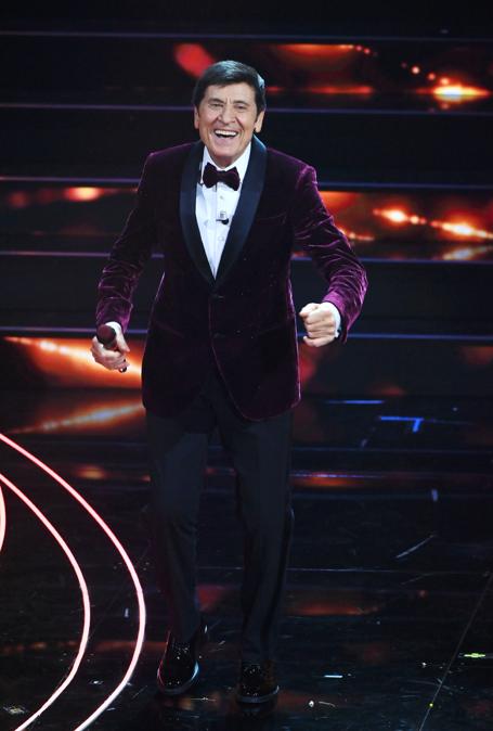 Gianni Morandi in Giorgio Armani