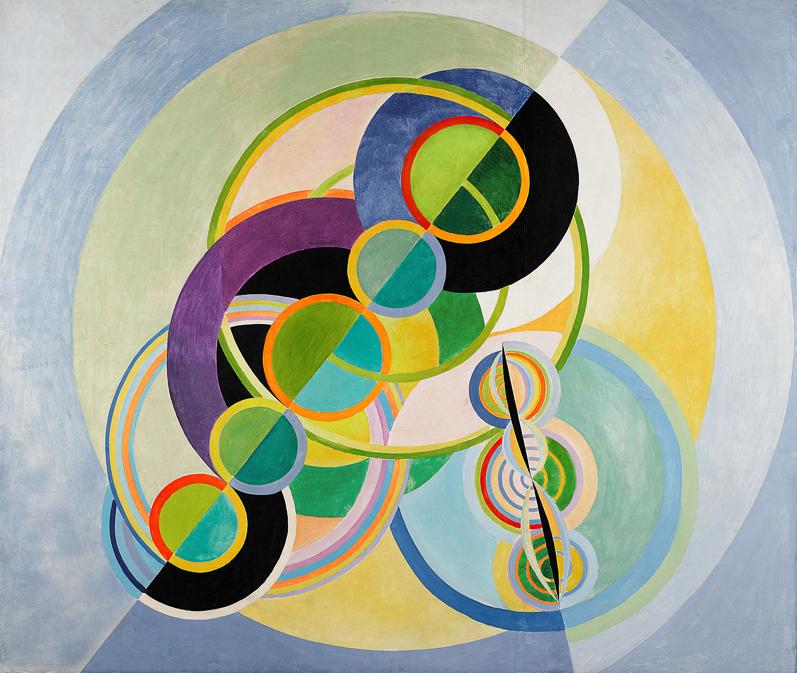 Property from a Distinguished European Collection Robert Delaunay (1885 - 1941) Rythme circulaire. Oil on canvas, 254 by 301 cm. 100 by 118½ in. Executed in Paris in 1937. Estimate:7,000,000 - 10,000,000 GBP