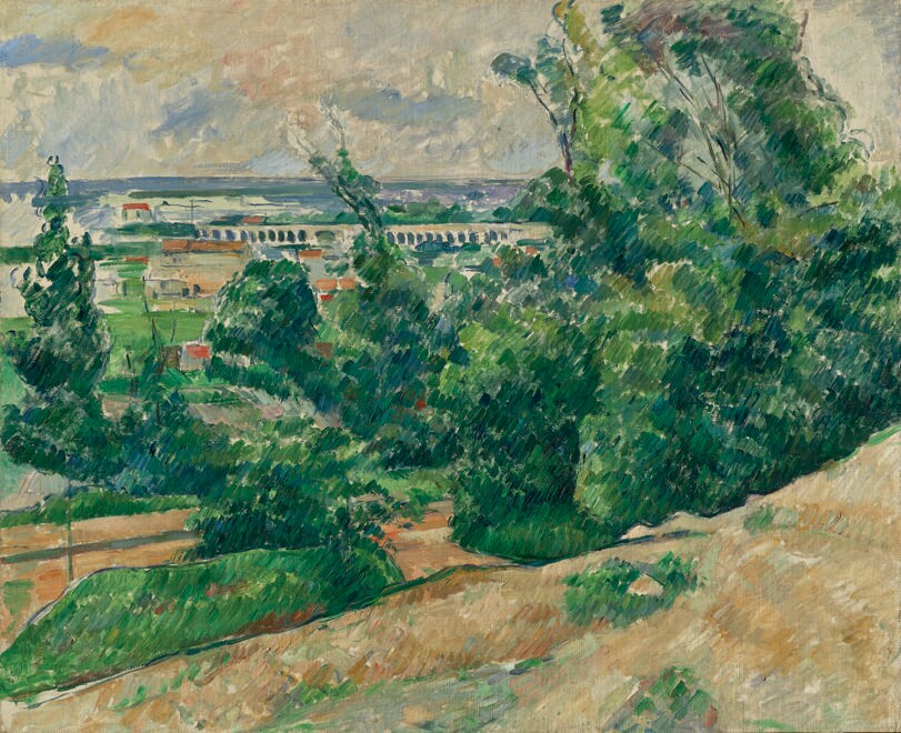 Lotto 30 - Paul Cezanne, L’Aqueduc du canal de Verdon au nord d’Aix