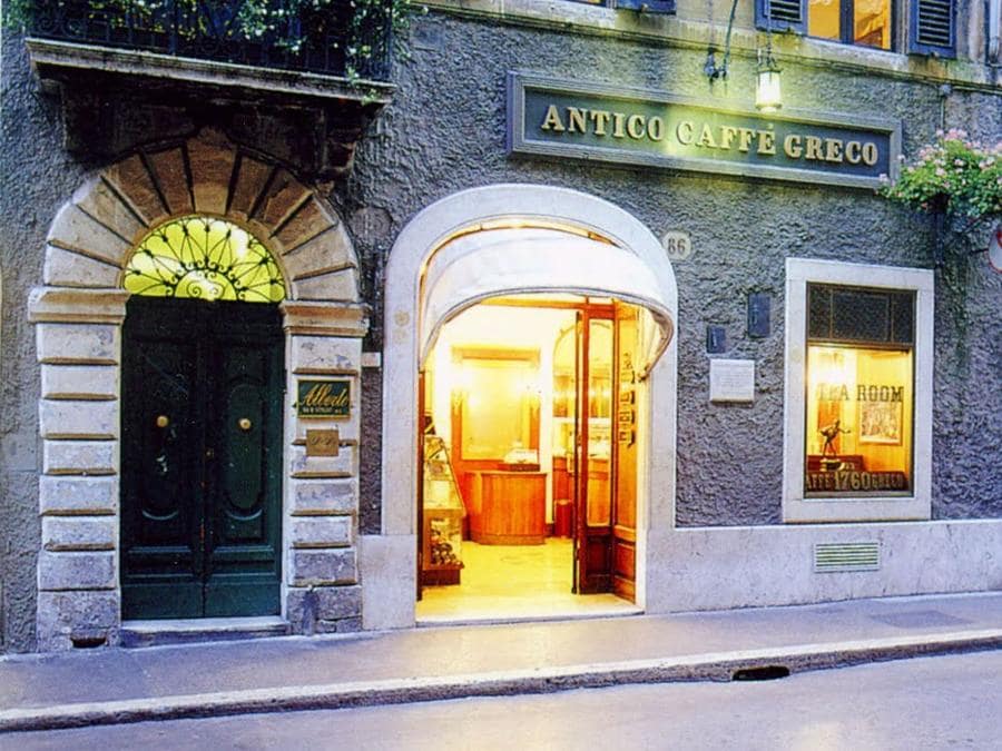 Antico Caffè Greco, Roma