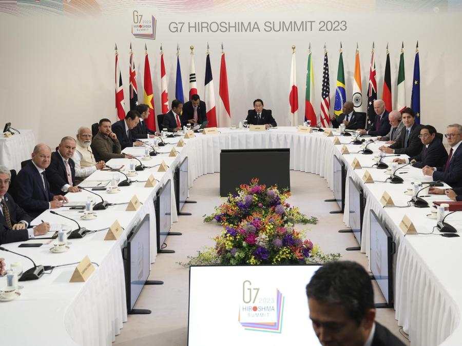 I leader del G7. (Epa)