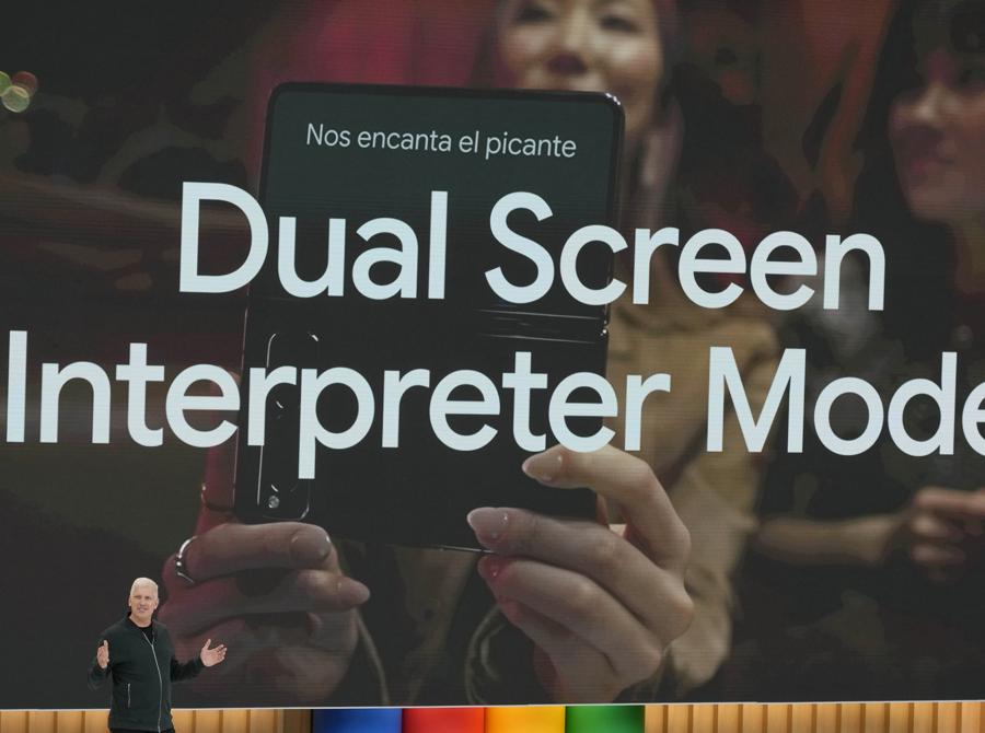Rick Osterloh parla del Google Pixel Fold (AP)