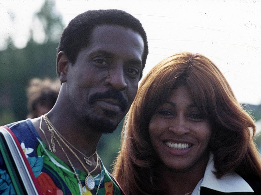 Stoccarda 1973 Tina Turner  con il marito Ike (Ipp)