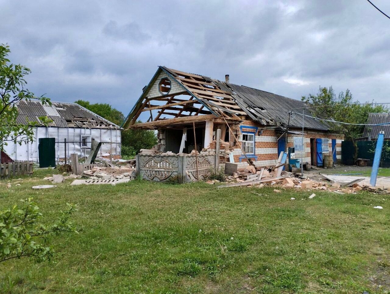 (Governor of Russia's Belgorod Region Vyacheslav Gladkov via Telegram/Handout via REUTERS)