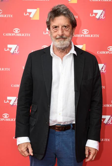 Claudio Furlan / Lapresse 12-07-2018 Milano Italia Cronaca Presentazione dei palinsesti La7 2018/2019 presso il Superstudio Nella foto: Andrea Purgatori