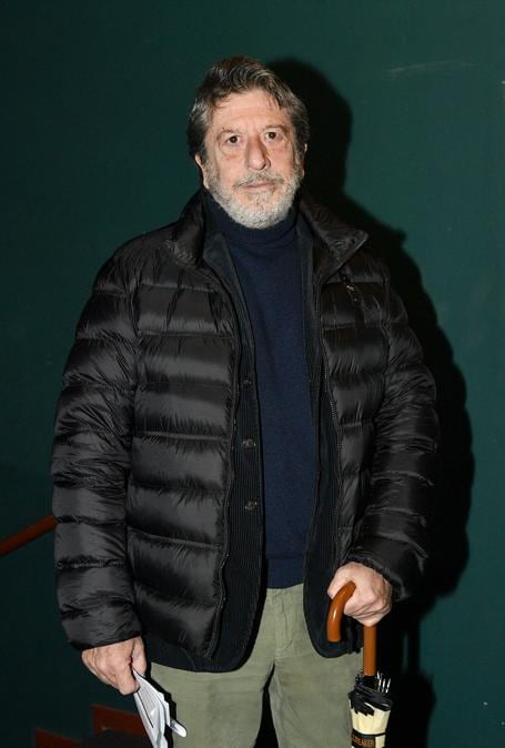 Foto Fabrizio Corradetti/LaPresse 31 gennaio 2019 Roma , Italia Spettacolo Teatro Piccolo Eliseo la prima dello spettacolo Fuorigioco The Pass Nella foto: Andrea Purgatori