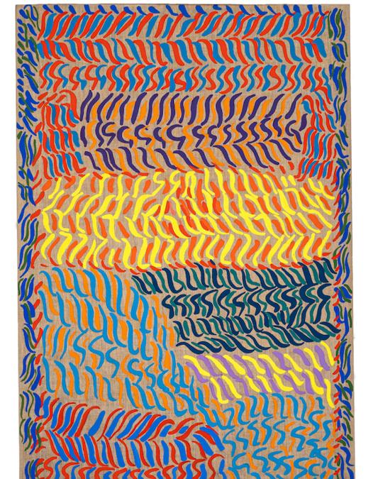 Carla Accardi, «Segni misti», 1983, stima 80-120.000 €, venduto per 187.500 €, Courtesy Art-Rite