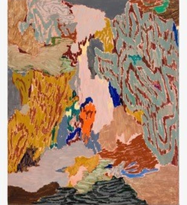 Guðmundur Thoroddsen, Two Guests, 2023, oil on canvas, Courtesy of the artist and Þula
