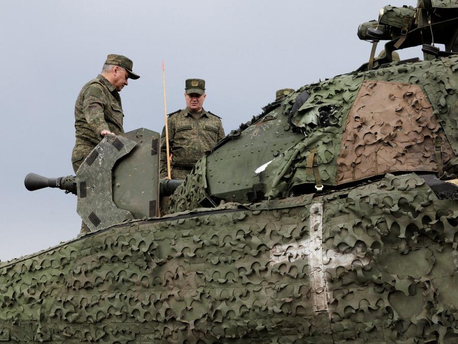 Russian Defence Ministry/Handout via REUTERS