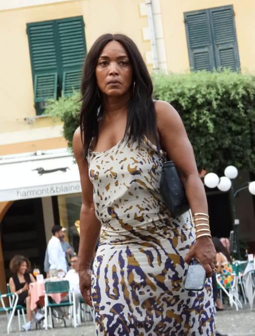 Angela Bassett a Portofino in luglio. (Photo by Mega/GC Images)