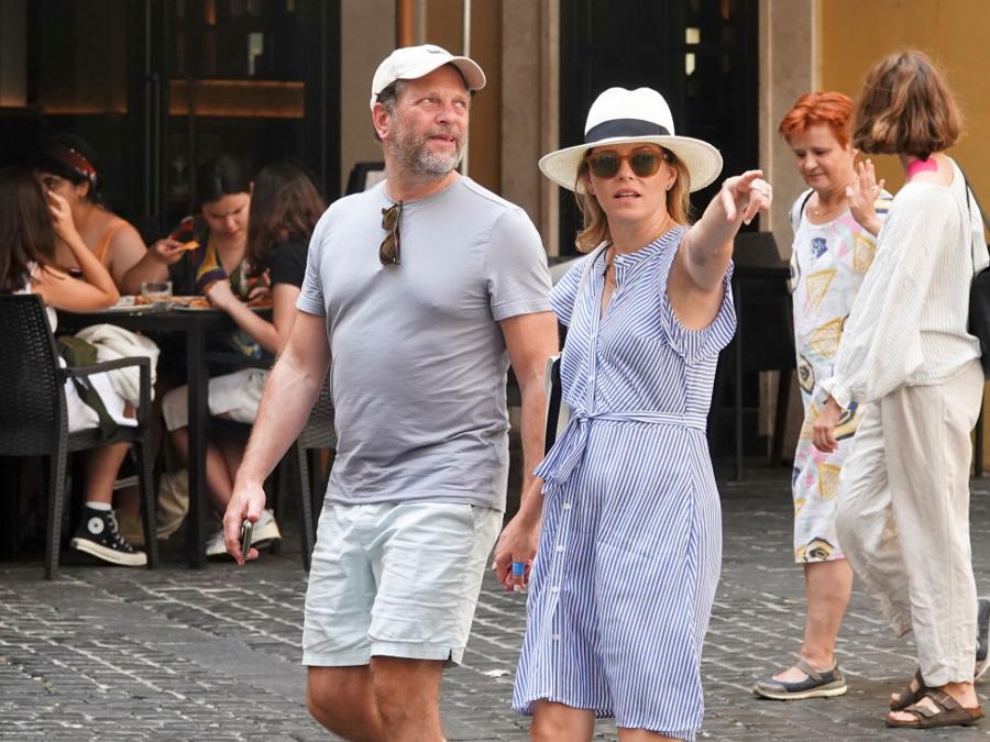 Max Handelman ed Elizabeth Banks a Rome in giugno. (Photo by Mega/GC Images)