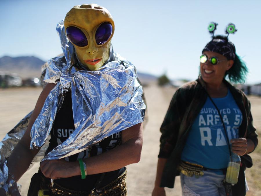 Un’evento di uno spin-off di «Storm Area 51» (Mario Tama/Getty Images)