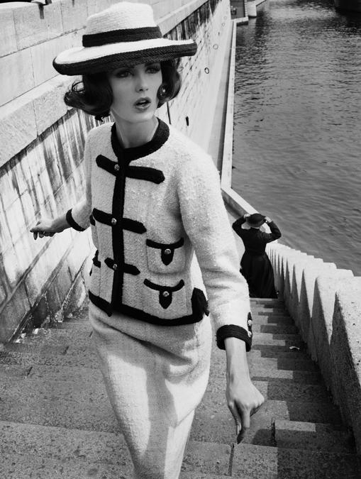 Foto di William Klein pubblicata su Vogue nel 1960