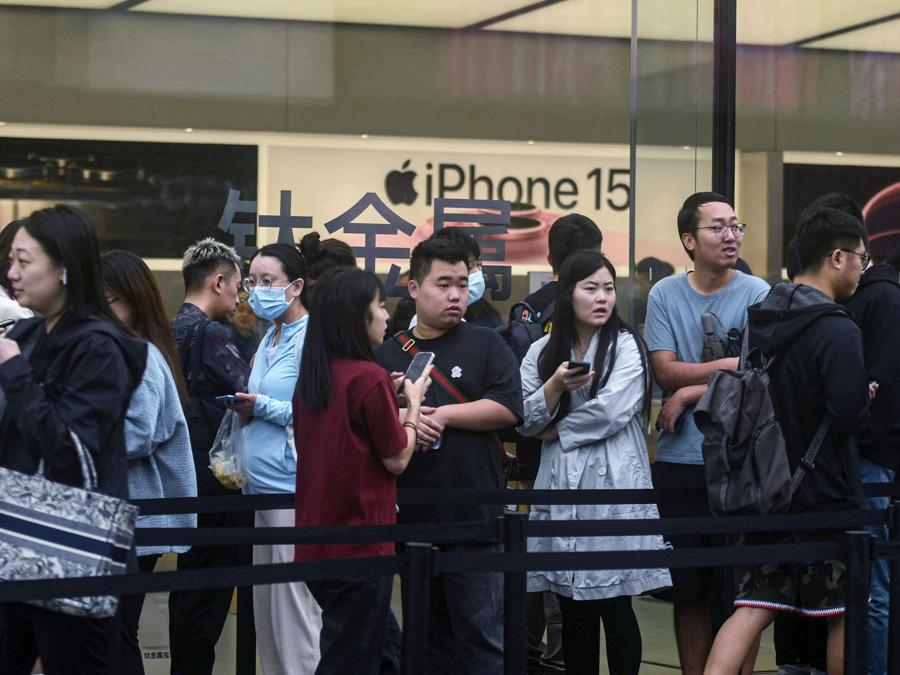 Hangzhou, nella provincia orientale cinese di Zhejiang. (Photo by AFP)