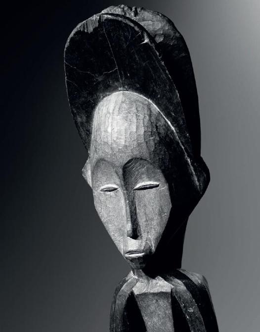 Galleria Didier Claes.Statua raffigurante un trasgressore ucciso. Mbole (R.D. Congo). Quest’opera non era in vendita, ma era esposta nella mostra: Passion partagée