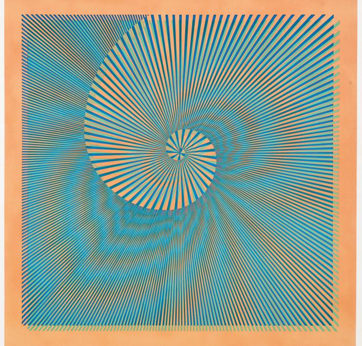 Alberto Biasi Serigrafia S 1969 a 200€ di aggiudicazione da Bolaffi