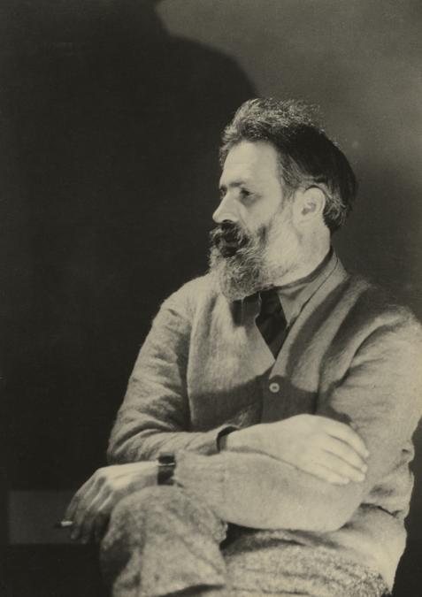MAN RAY Brancusi Seated, 1930, Gelatin silver print, printed c. 1930