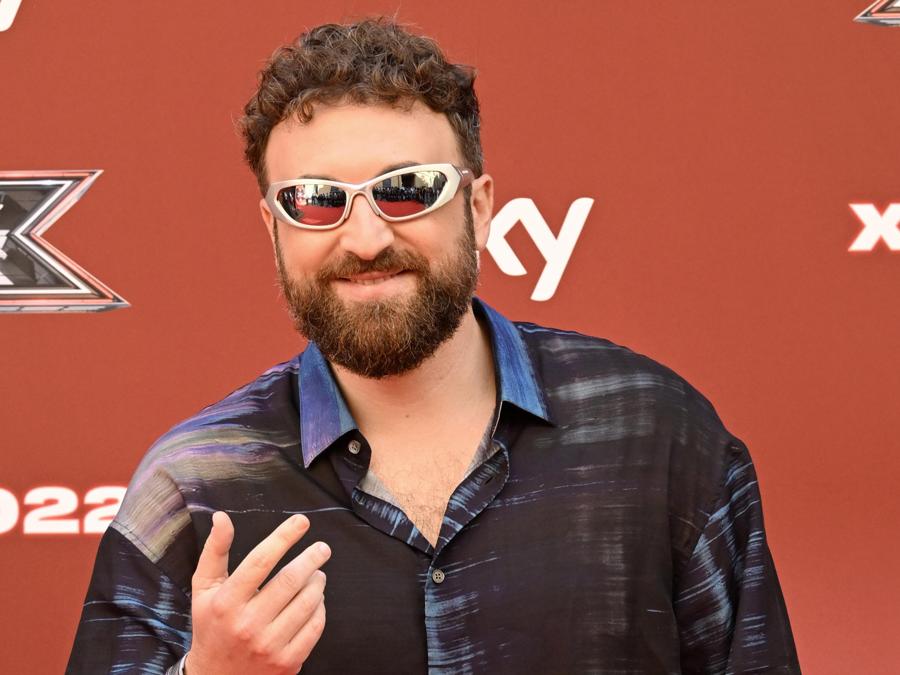 Il rapper Dargen D'Amico. (Ansa/Daniel Dal Zennaro)